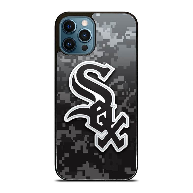 CHICAGO WHITE SOX CAMO LOGO iPhone 12 Pro Max Case