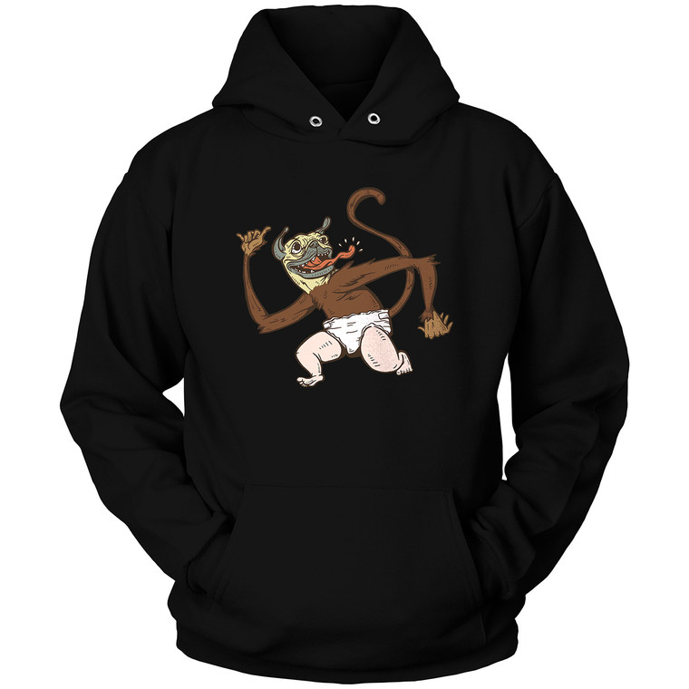 PUPPY MONKEY BABY Hoodie