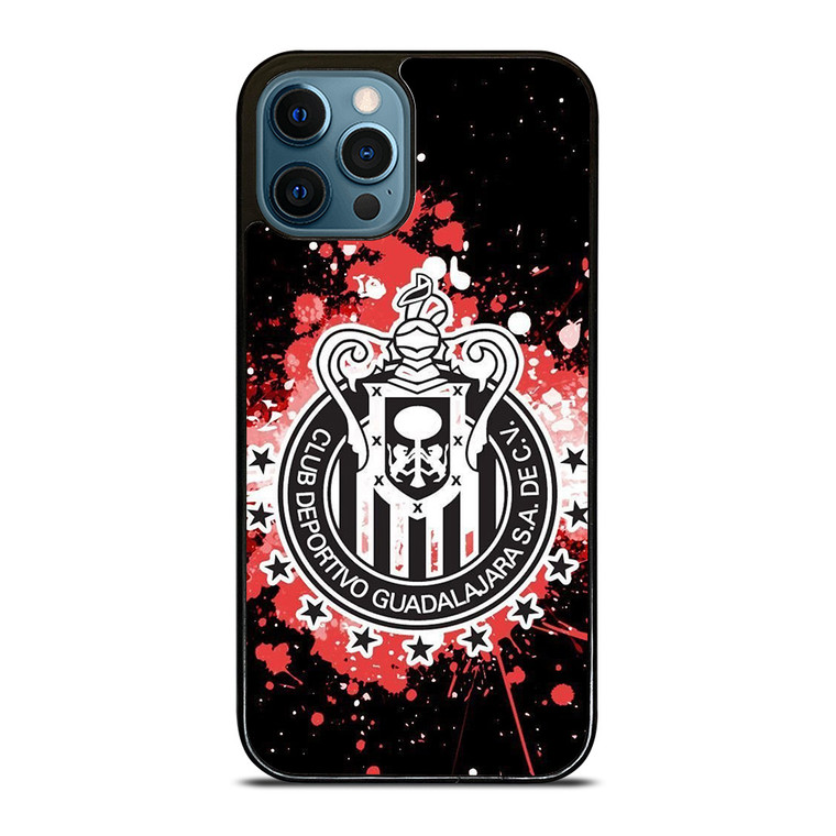 CHIVAS GUADALAJARA FC LOGO ART iPhone 12 Pro Max Case