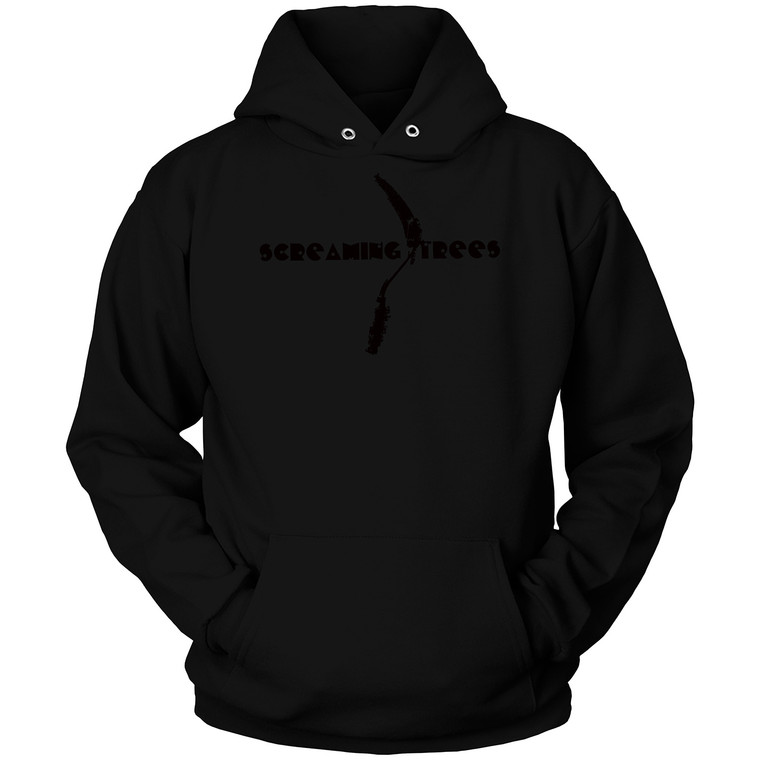 SCREAMING TREES BLACK-GREY Hoodie