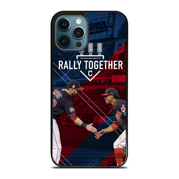 CLEVELAND INDIANS RALLY TOGETHER iPhone 12 Pro Max Case CLEVELAND INDIANS RALLY TOGETHER iPhone 12 Pro Max Case