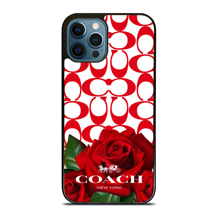 COACH NEW YORK FLOWER 4 iPhone 12 Pro Max Case