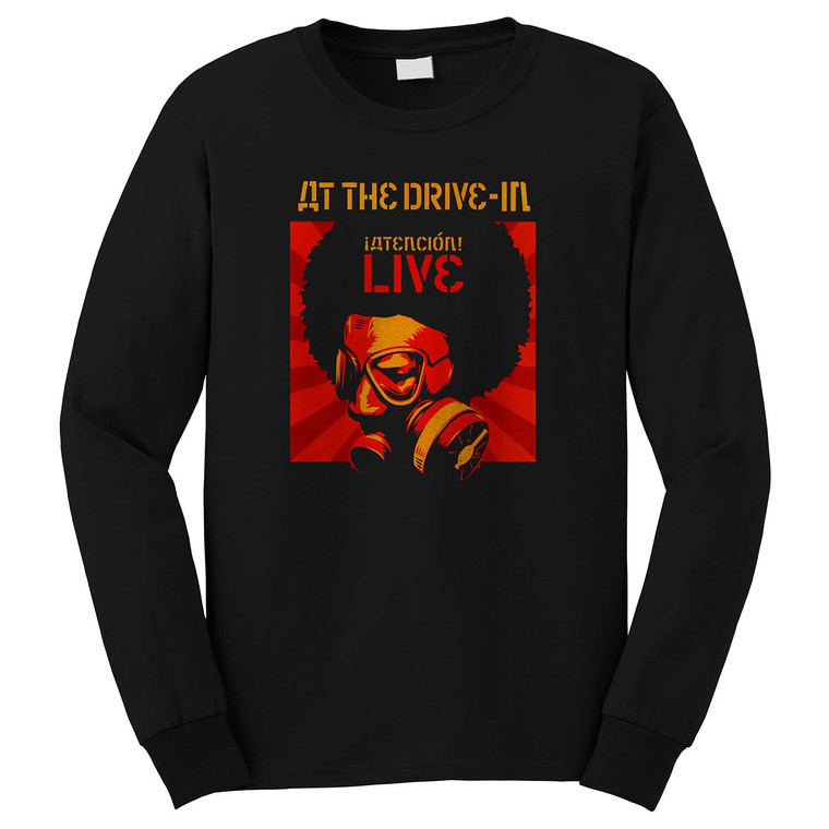 AT THE DRIVE IN LIVE Long Sleeve T-Shirt AT THE DRIVE IN LIVE Long Sleeve T-Shirt