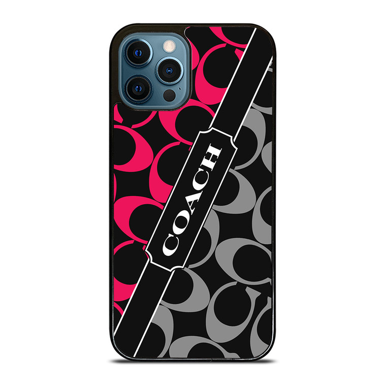 COACH NEW YORK RED WHITE iPhone 12 Pro Max Case