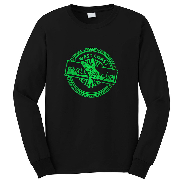CALIFORNIA SURF BEACH Long Sleeve T-Shirt