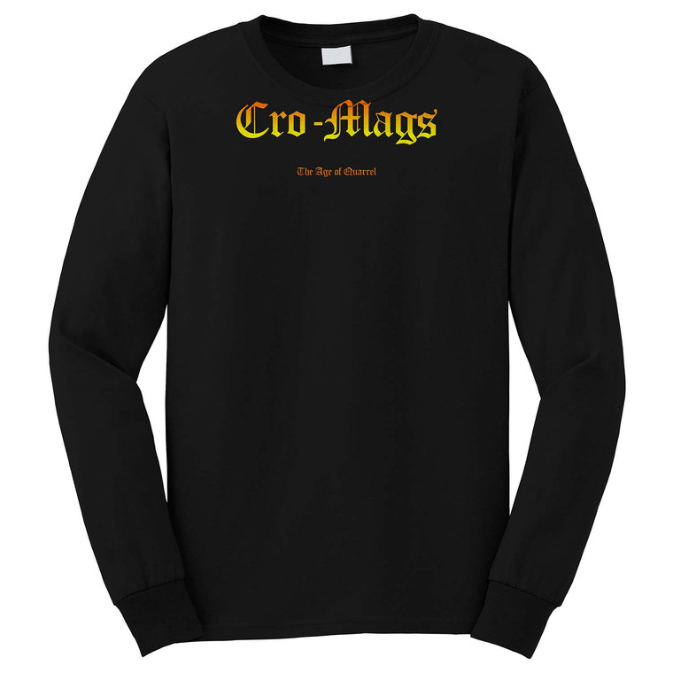 CRO-MAGS BAND LOGO Long Sleeve T-Shirt