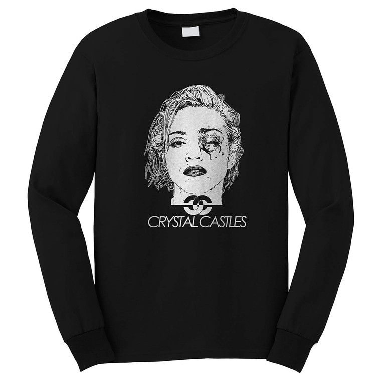 CRYSTAL CASTLES Long Sleeve T-Shirt