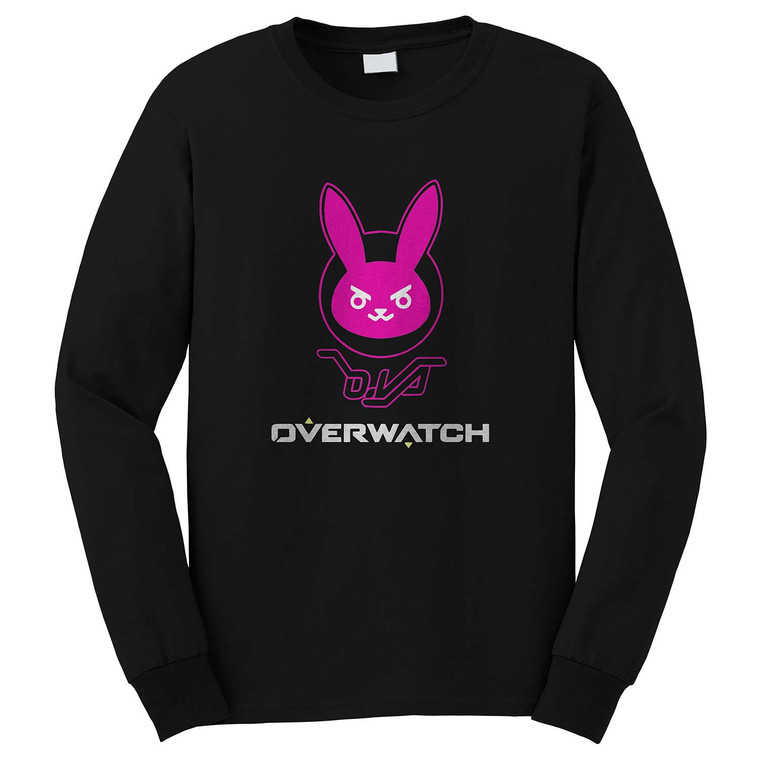D-BUNNY OVERWATCH GAMING GAMER DVA 1 Long Sleeve T-Shirt