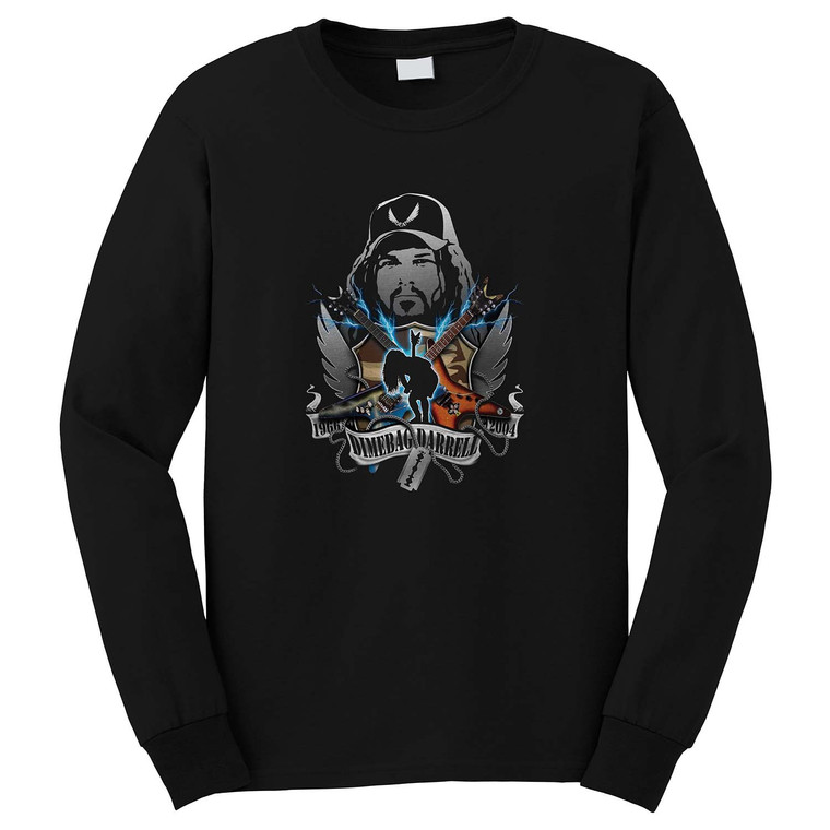 DIMEBAG DARREL PANTERA ROCK 1 Long Sleeve T-Shirt