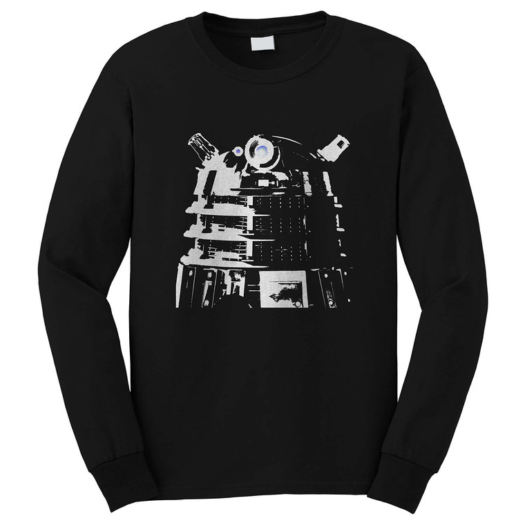 DR WHO DALEKS TARDIS Long Sleeve T-Shirt