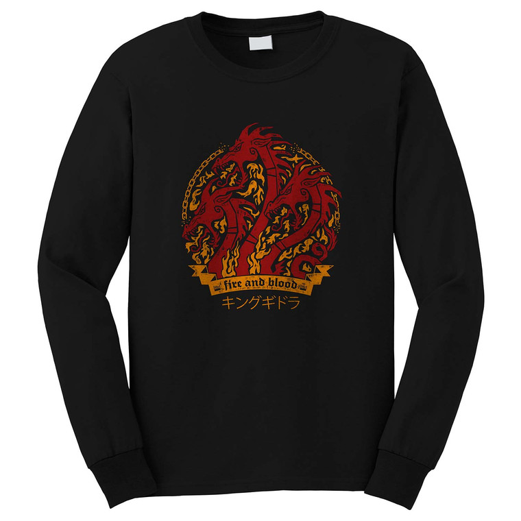 DRACARYS GAME OF THRONES Long Sleeve T-Shirt