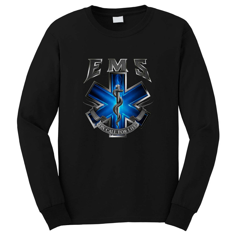EMT EMS MEDICAL LOGO Long Sleeve T-Shirt