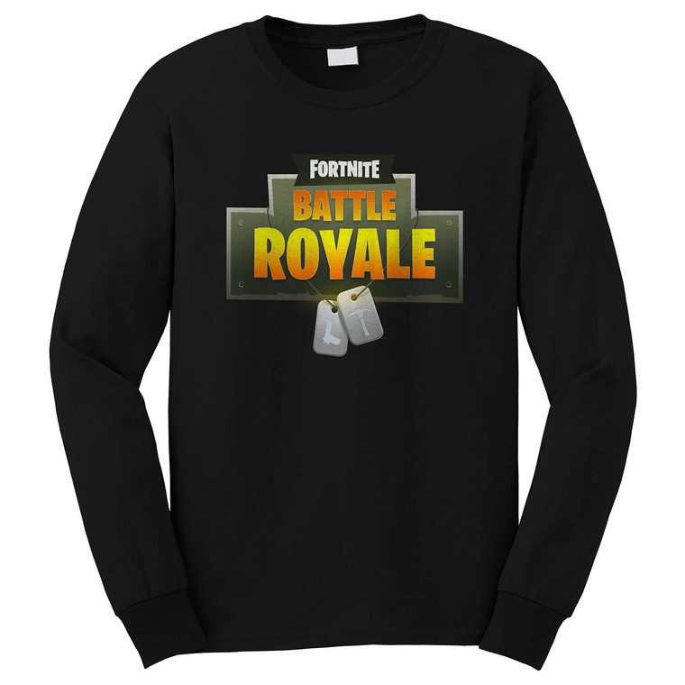 FORNITE GOLD LOGO 3 Long Sleeve T-Shirt FORNITE GOLD LOGO 3 Long Sleeve T-Shirt