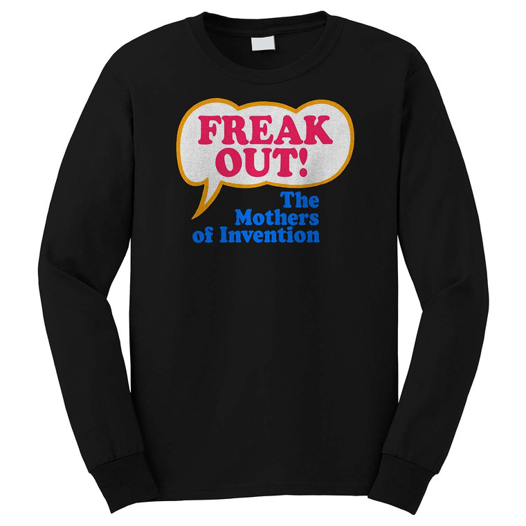 FRANK ZAPPA FREAK OUT Long Sleeve T-Shirt FRANK ZAPPA FREAK OUT Long Sleeve T-Shirt