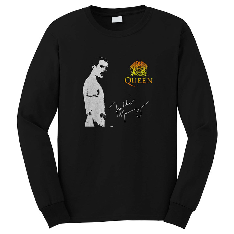 FREDDY MERCURY QUEEN Long Sleeve T-Shirt