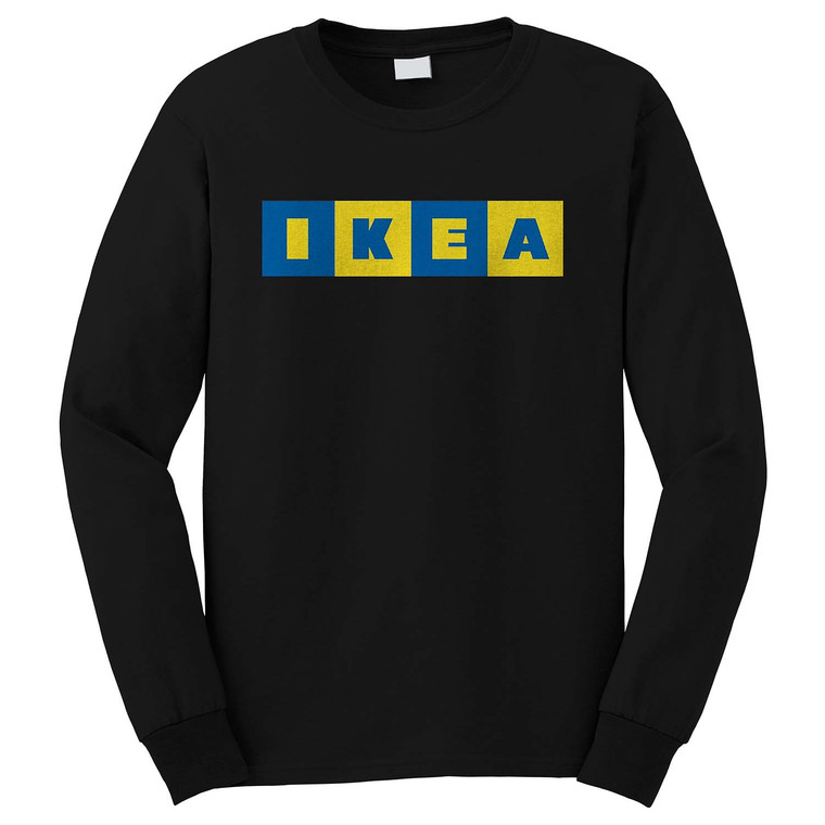 IKEA LOGO Long Sleeve T-Shirt
