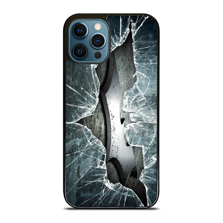 CRACKED OUT GLASS BATMAN THE DARK KNIGHT 2 iPhone 12 Pro Max Case