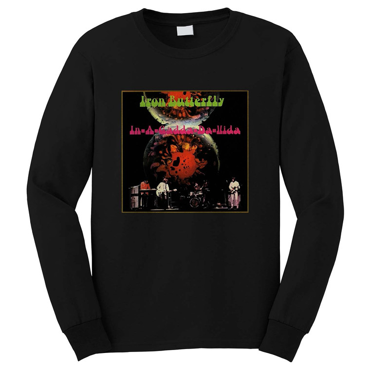 IRON BUTTERFLY BAND Long Sleeve T-Shirt