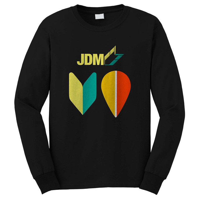 JDM R BUILT SOSHINOYA BADGE 2 Long Sleeve T-Shirt