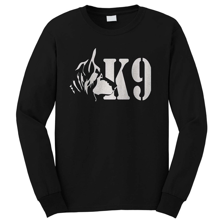 K-9 SPECIAL UNIT POLICE DOG CANINE Long Sleeve T-Shirt