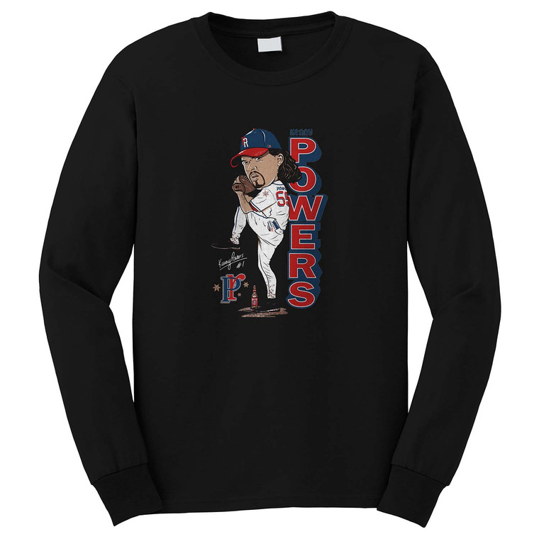 KENNY POWERS EASTBOUND AND DOWN Long Sleeve T-Shirt KENNY POWERS EASTBOUND AND DOWN Long Sleeve T-Shirt