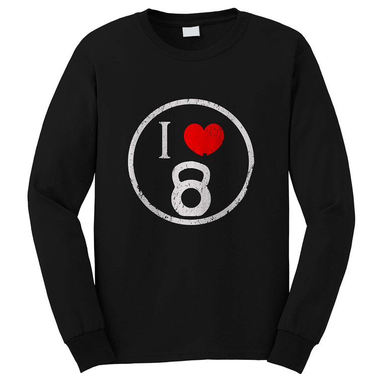 KETTLE BELL LOVE Long Sleeve T-Shirt