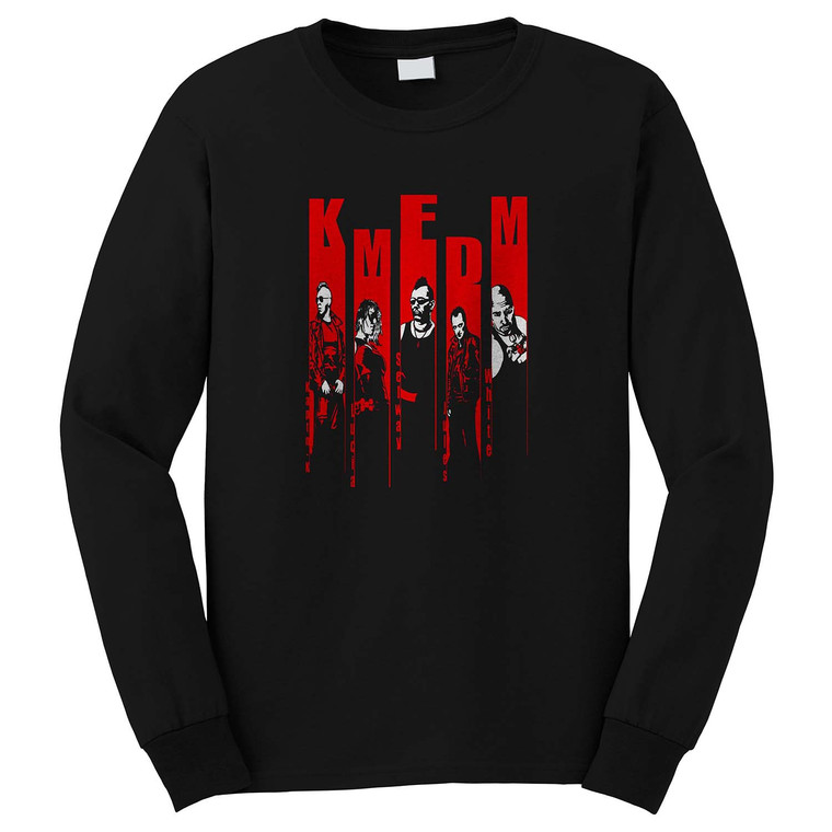 KMFDM LOGO Long Sleeve T-Shirt