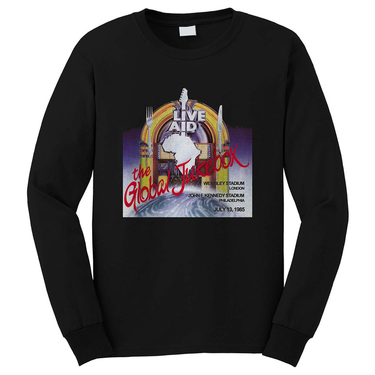 LIVE AID CONCERT 1985 Long Sleeve T-Shirt