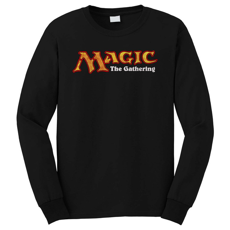 MAGIC THE GATHERING MTG LOGO CARD GAME Long Sleeve T-Shirt