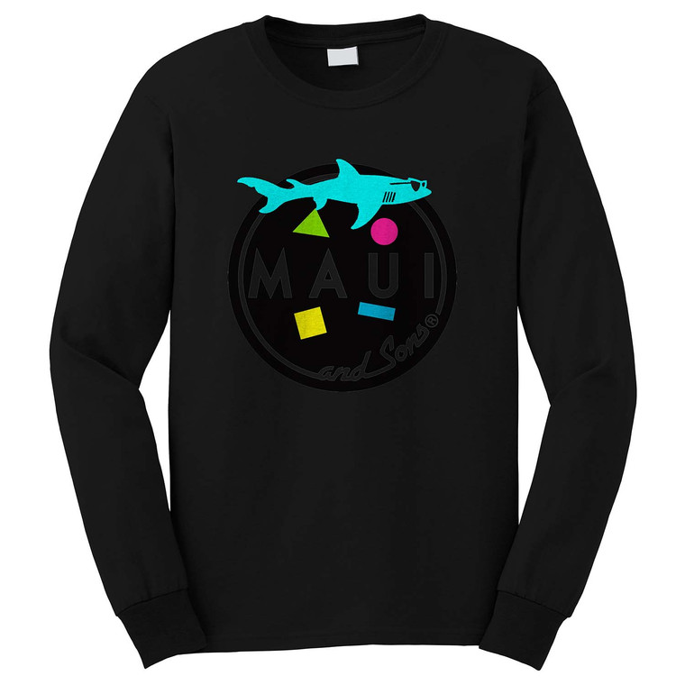 MAUI & SONS SHARK Long Sleeve T-Shirt