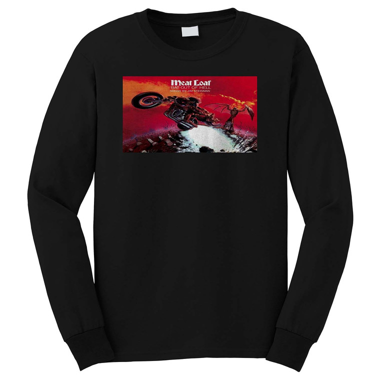 MEAT LOAF BAT OUT OF HELL Long Sleeve T-Shirt
