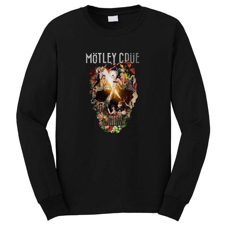 MOTLEY CRUE ALICE COOPER BAND Long Sleeve T-Shirt