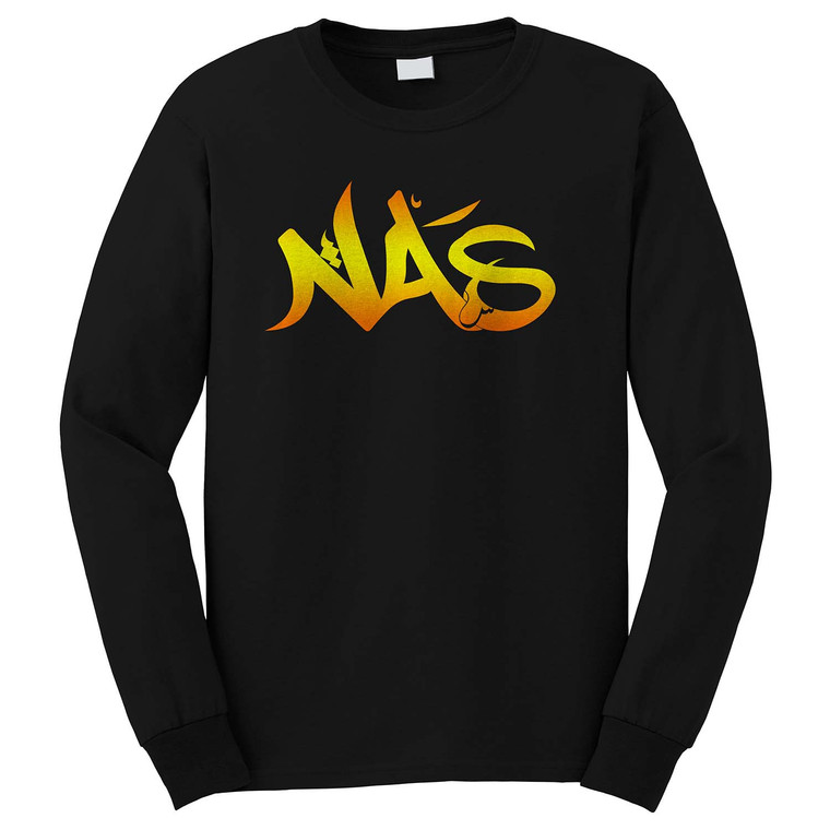 NAS LOGO Long Sleeve T-Shirt NAS LOGO Long Sleeve T-Shirt