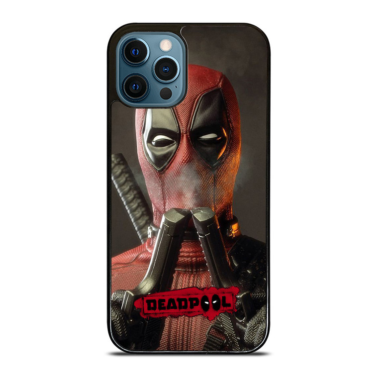 DEADPOLL POTRAIT DOUUBLE PISTOLS iPhone 12 Pro Max Case