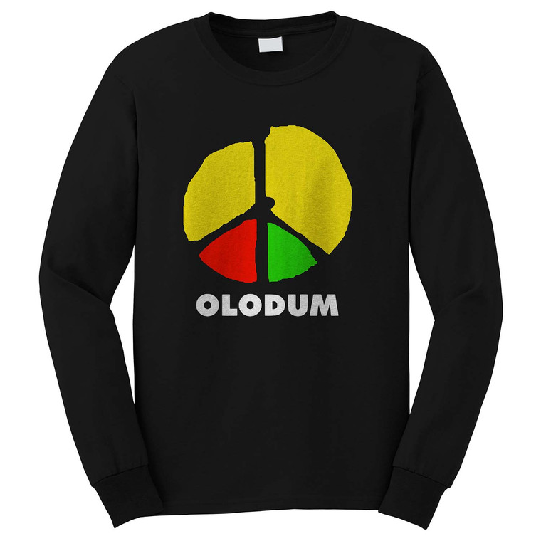 OLODUM BLACK Long Sleeve T-Shirt OLODUM BLACK Long Sleeve T-Shirt