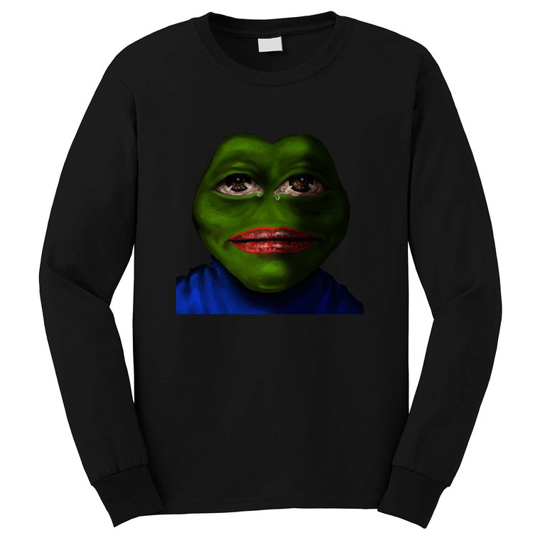 PEPE THE FROG Long Sleeve T-Shirt PEPE THE FROG Long Sleeve T-Shirt