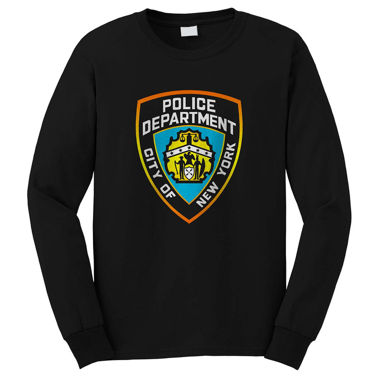 POLICE ACADEMY NYPD Long Sleeve T-Shirt