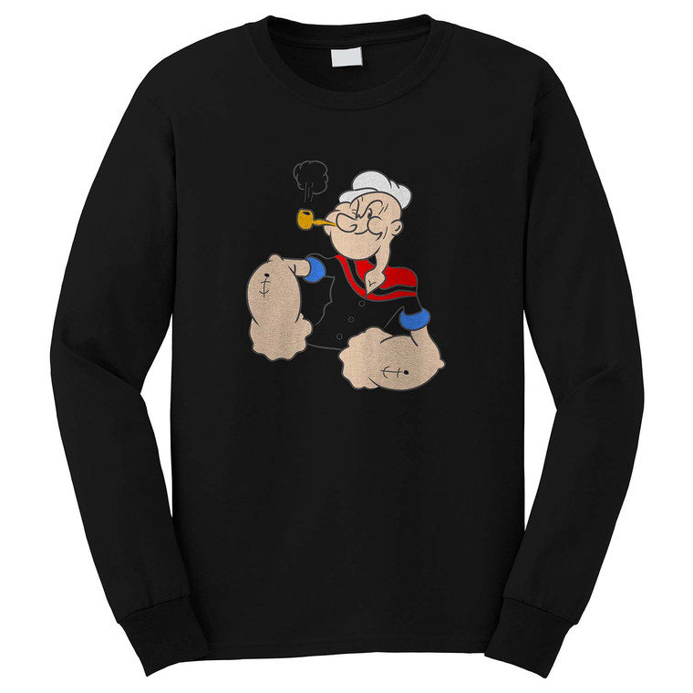 POPEYE ARMED AND DANGEROUS Long Sleeve T-Shirt