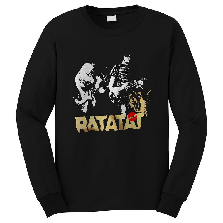 RATATAT ALBUM LOGO Long Sleeve T-Shirt RATATAT ALBUM LOGO Long Sleeve T-Shirt