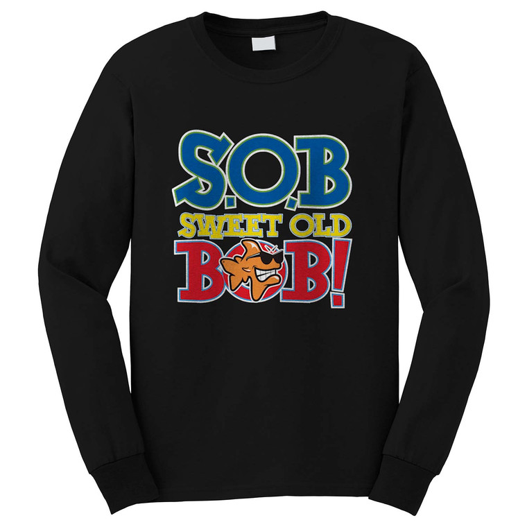SOB SWEET OLD BOB Long Sleeve T-Shirt