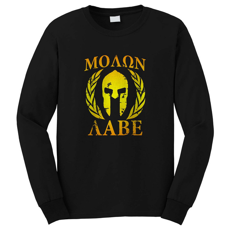 SPARTAN MOLON LOGO Long Sleeve T-Shirt