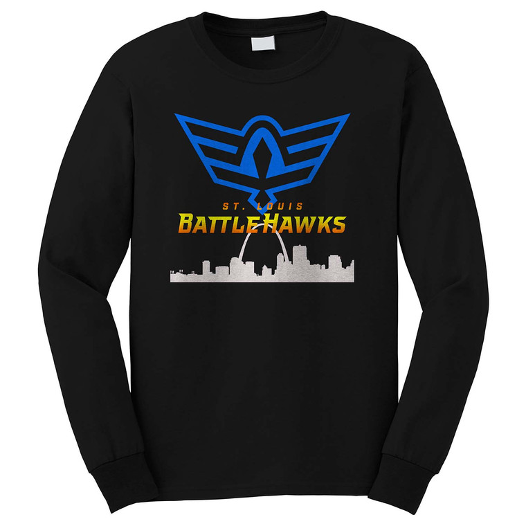ST LOUIS BATTLEHAWK TEAM Long Sleeve T-Shirt ST LOUIS BATTLEHAWK TEAM Long Sleeve T-Shirt