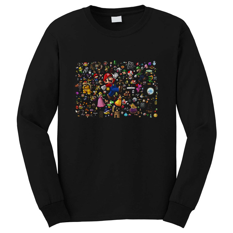 SUPER MARIO BROS Long Sleeve T-Shirt