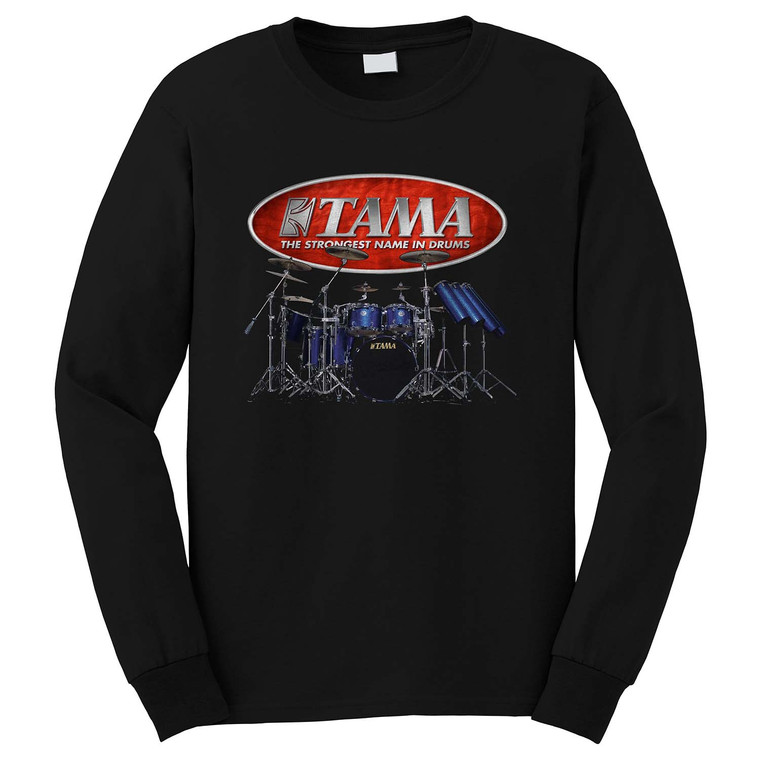 TAMA DRUMS LOGO Long Sleeve T-Shirt