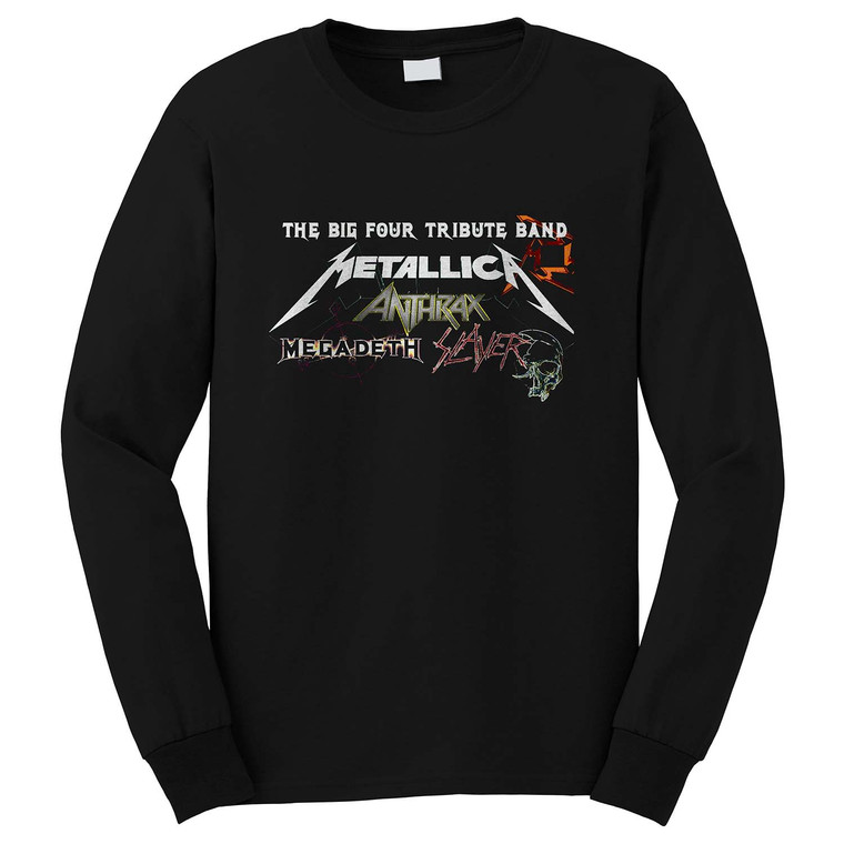 THE BIG 4 METAL METALLICA ANTHRAX SLAYER MEGADETH 1 Long Sleeve T-Shirt
