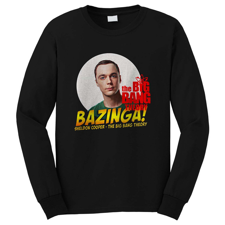 THE BIG BANG THEORY BAZINGA Long Sleeve T-Shirt