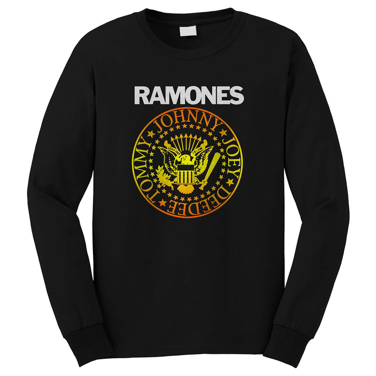 THE RAMONES LOGO Long Sleeve T-Shirt