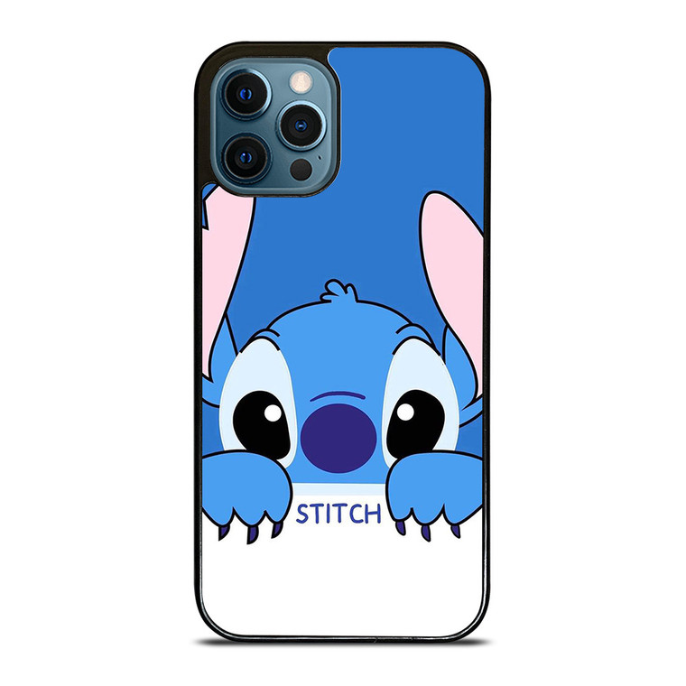 DISNEY STITCH CARTOON SIMPLE FLAT iPhone 12 Pro Max Case
