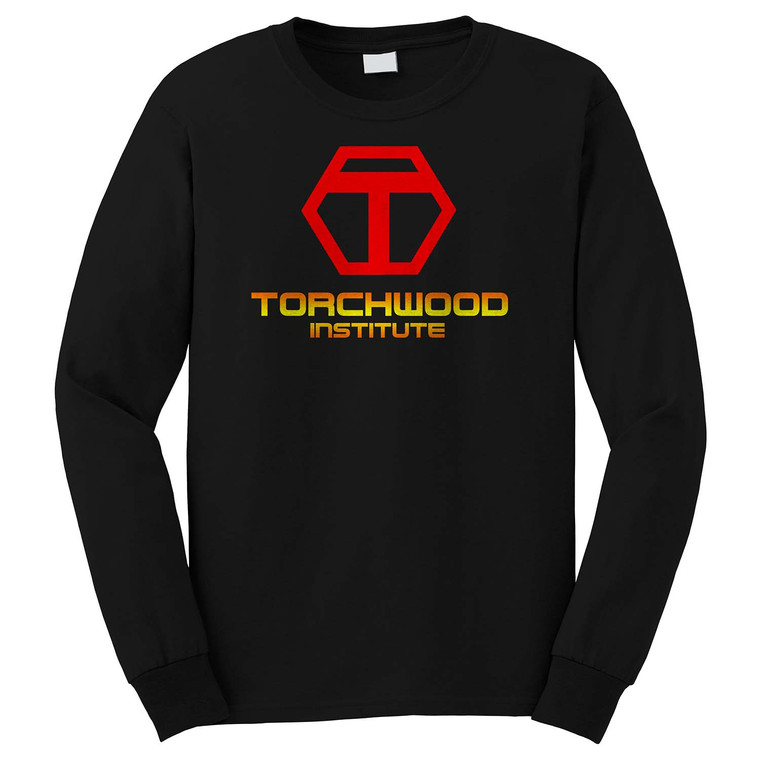 TORCHWOOD INSTITUTE LOGO Long Sleeve T-Shirt TORCHWOOD INSTITUTE LOGO Long Sleeve T-Shirt