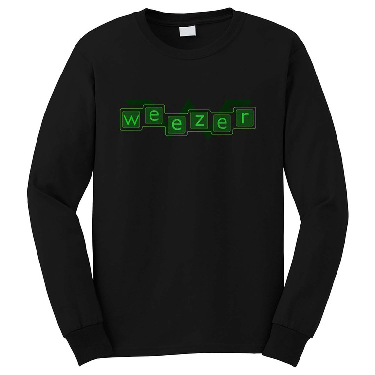 WEEZER LOGO Long Sleeve T-Shirt